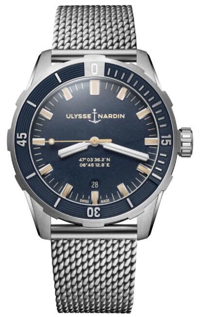 Review Best Ulysse Nardin Diver 42 mm 8163-175-7MIL/93 watches sale